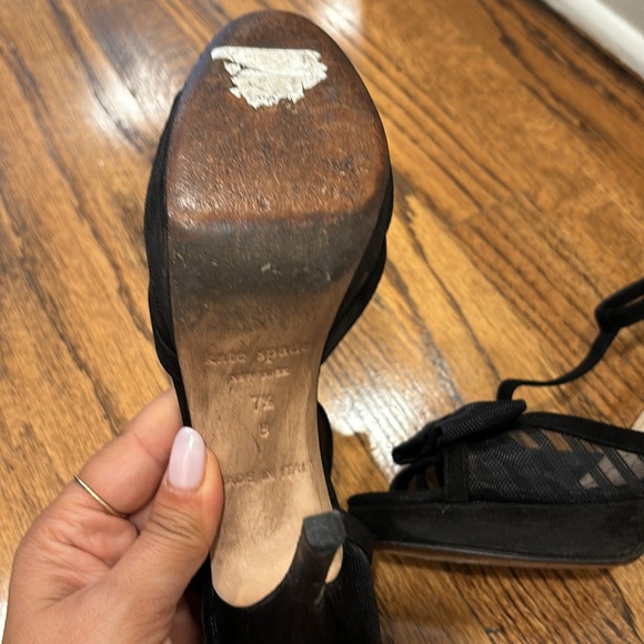 Kate Spade Black T Strap Heel - Picture 3 of 3